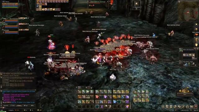 Lineage 2, Naia. Sigel Hell Knight huge trains in Abandoned Coal Mines. смотреть онлайн