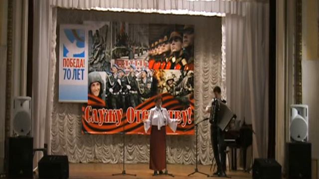 "Цветы России" - поет Валентина Кибалина. смотреть онлайн