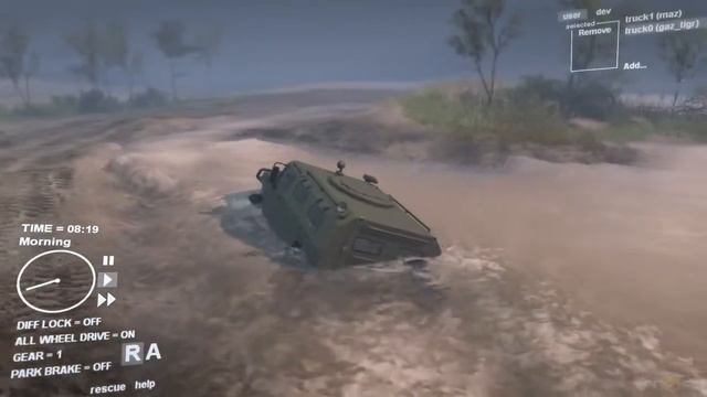 Обзор игры SpinTires и Движок Havok в World Of Tanks