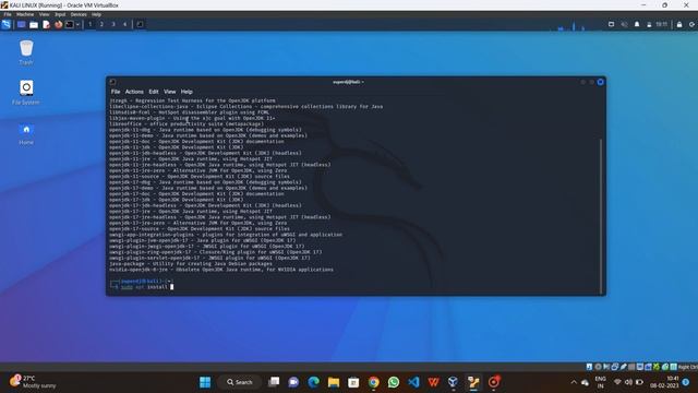 How to install java in just two line in 2023 || How to install java in kali linux. смотреть онлайн