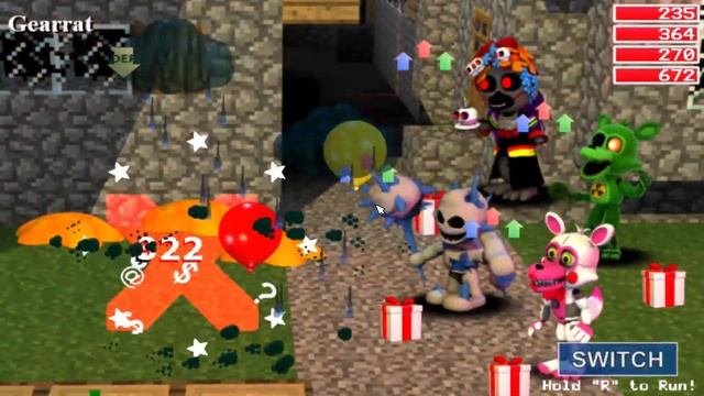 Adventure Catrina Toy Chica in FNaF World! +Minecraft (Mod) смотреть онлайн