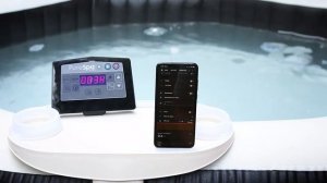 Intex® Pure Spa control over Wifi (MQTT) with Home Assistant - Controlling in Action
