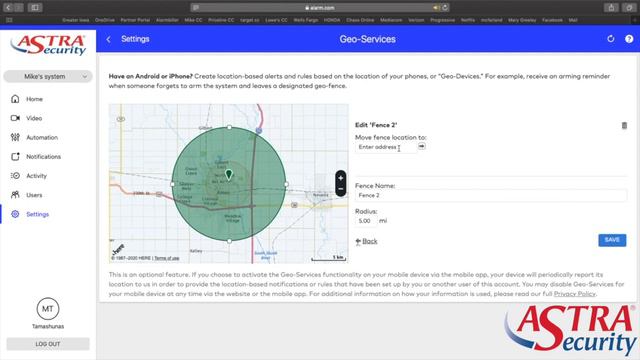 How to enable GEO Services through Astra Security смотреть онлайн