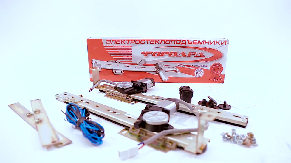 Электрические стеклоподъемники ФОРВАРД для Нивы. Обзор комплекта смотреть онлайн