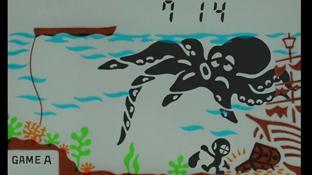 Game & Watch Octopus (1981 Nintendo) смотреть онлайн