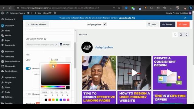 How to Embed Instagram Feed in Your WordPress Website смотреть онлайн