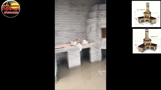 Содик из Ростова собрал по проекту Михалыча угловой барбекю с печью под казан и Двойным зубом смотреть онлайн