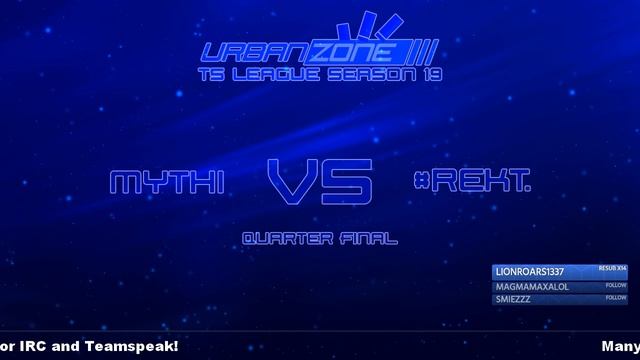 Urban Zone TS League - Quarter Finals - Myth| vs #rekt. смотреть онлайн