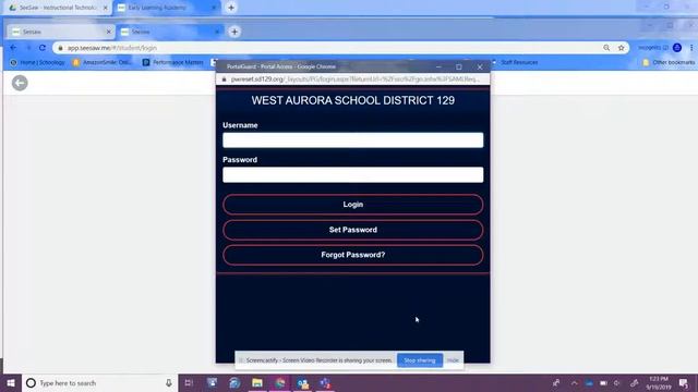 Log In To Seesaw With Google