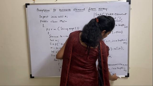 Lecture 33# Data Structures | Arrays | Java Program to remove element from Array | Execution |Outpu смотреть онлайн