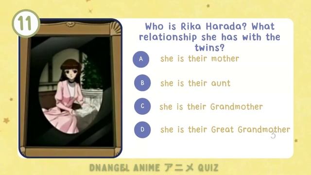 DNANGEL ANIME TRIVIA QUIZ GAME [ENG] смотреть онлайн