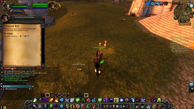 WoW Classic/Nathanos' Ruse/Crusader Lord Valdelmar смотреть онлайн