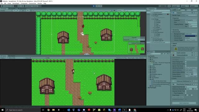 Pixel perfect camera/cinemachine and URP issue смотреть онлайн