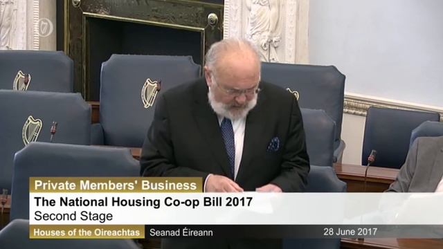 David Norris warns Seanad of vulture fund evictions смотреть онлайн