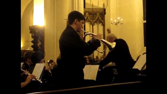 ALFIE Burt Bacharach, arr by Toshio Mashima, Flugel Horn Solo Iain Lowry смотреть онлайн