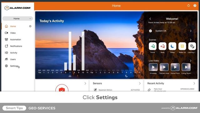 2022 HS Technology Group Shows you how to setup Geo Services using the Alarm.com app смотреть онлайн
