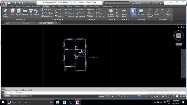 How to export 3Ds Max to Auto CAD in Marathi how to import 3ds max file in Autocad #3dsmax смотреть онлайн