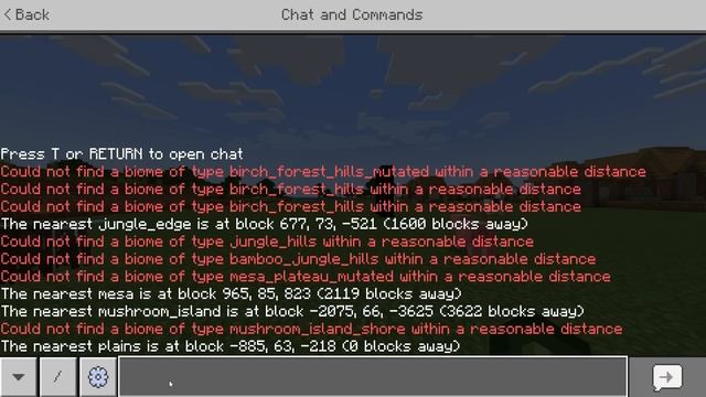 How to use locate biome command in Minecraft Bedrock Edition (Secret Feature) смотреть онлайн