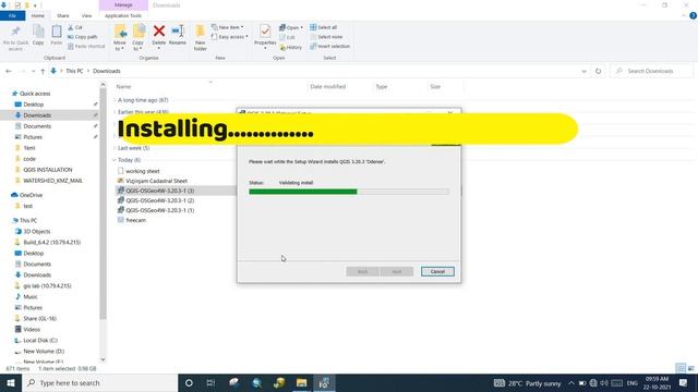 LATEST VERSION QGIS INSTALLATION | QGIS 3.2 ODENSE INSTALLATION смотреть онлайн