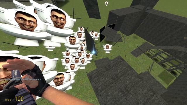 SKIBIDI TOILET HORDE vs CASTLES Gmod смотреть онлайн