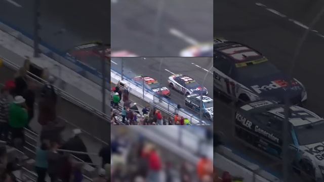 Пилот NASCAR использовал лайфхак из игры, что бы затащить :) смотреть онлайн