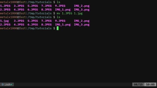 BASH Rename Multiple Files Linux Shell Tutorial смотреть онлайн