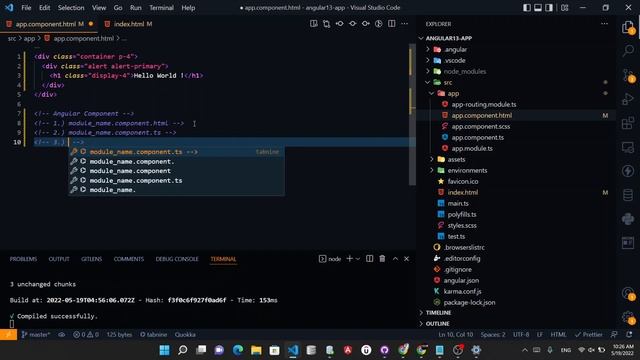 How to create component in angular | Creating first component in Angular | Angular Hindi Tutorial смотреть онлайн