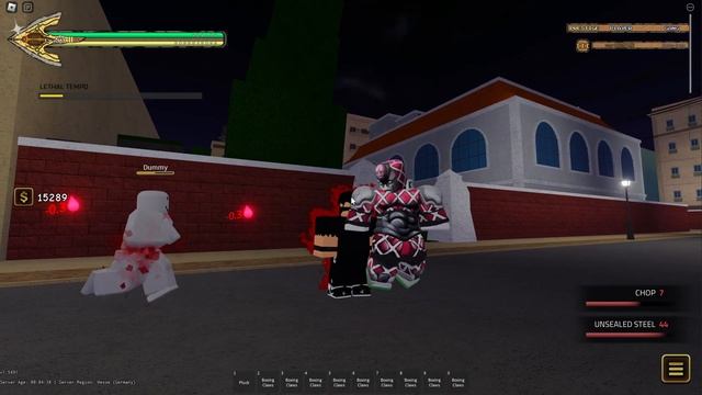 |YBA| КРОВАВАЯ НЕДЕЛЯ в юба с King Crimson | roblox | роблокс смотреть онлайн