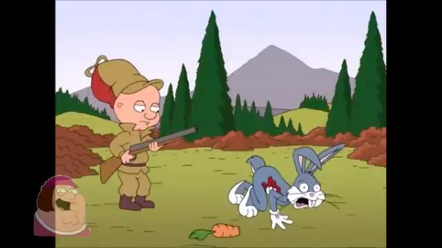 Bugs Bunny gets killed - Family Guy смотреть онлайн