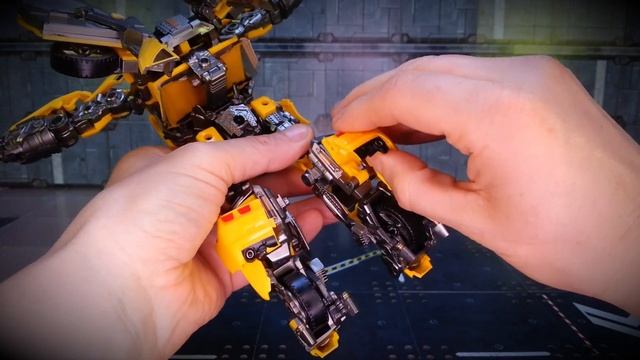 Wasp Warrior WW-01 Little Buddy the Ultimate improved KO MPM3 Bumblebee смотреть онлайн