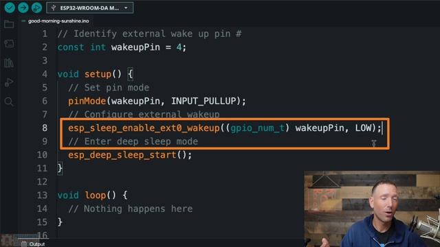 Beyond the Zzz's: ESP32's External Wake-Up in Deep Sleep Explored смотреть онлайн