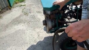 минитрактор с двигателем зид 2 - тест драйв