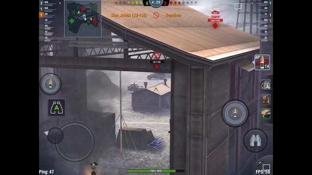 World Of Tanks Blitz - SU-152 Gameplay смотреть онлайн