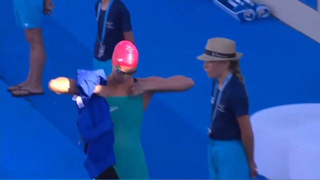 Сара Сьёстрём в 0.02 от мирового рекорда, а сам финал какой - ТОП 5 на 100 Вольный стиль в заплыве смотреть онлайн