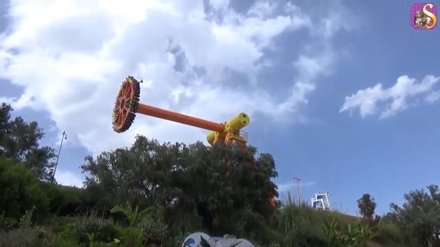 Парк аттракционов в Бенидорме (Испания) Терра Митика 2017 смотреть онлайн