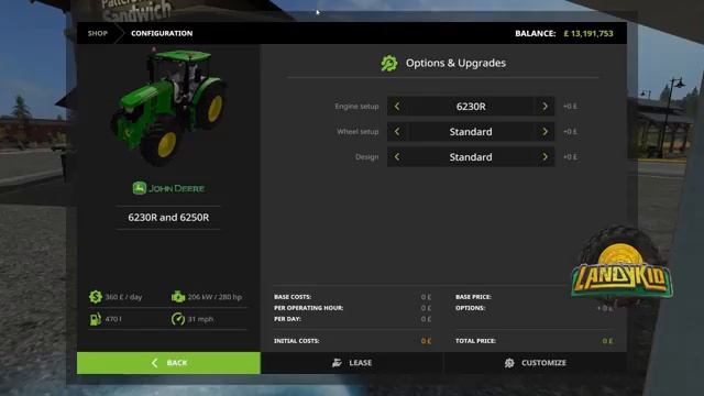 Farming Simulator 2017 Mod Contest | John Deere 6250R смотреть онлайн