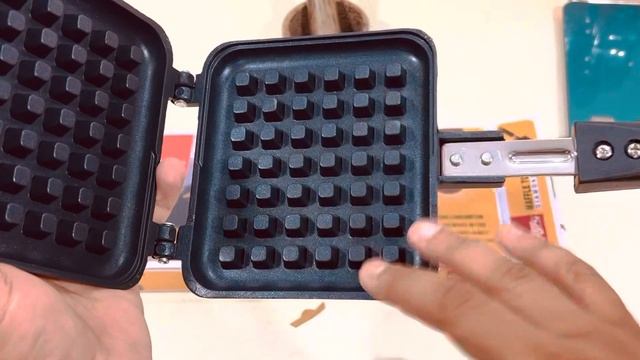 ?WAFFLE MAKER for Home ??Tasty Quick Waffles on GAS STOVE- NO Electricity?⚡️ANJALI nonstick Waffle смотреть онлайн