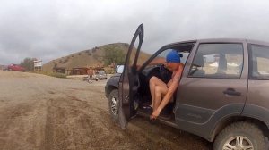 Судак, мыс Алчак, слип лодки