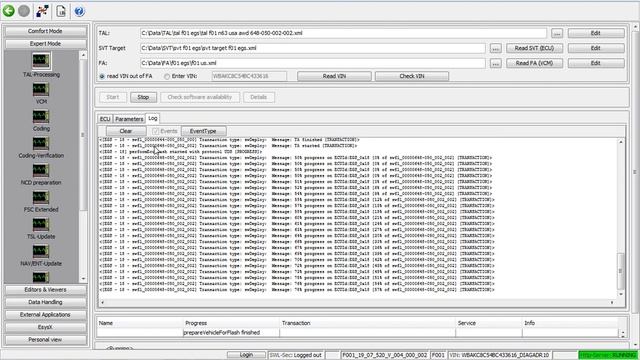 Bmw 6hp F series ISN OBD reset via esys/tool32 смотреть онлайн