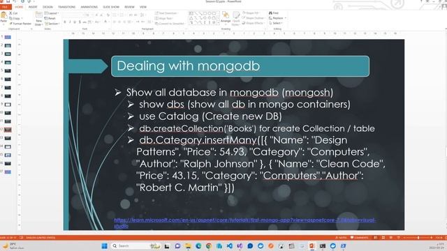 Episode 10 - 6.First Service using .NET CORE with MongoDB смотреть онлайн