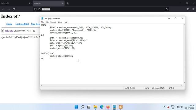 WebSocket PHP - php Websocket Example | Super Simple php Websocket Example | #WebSocketPHP-1 смотреть онлайн