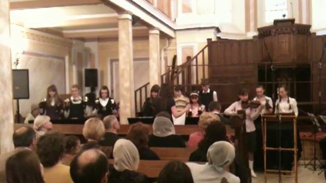 Хава нагила - ансамбль колокольчиков МЦЦ ЕХБ смотреть онлайн