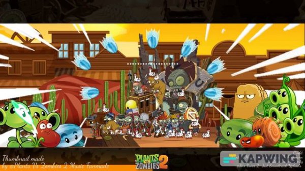 Plants Vs. Zombies 2: Wild West | Zomboss Music Theme Remix | Credit: @TronCompositions