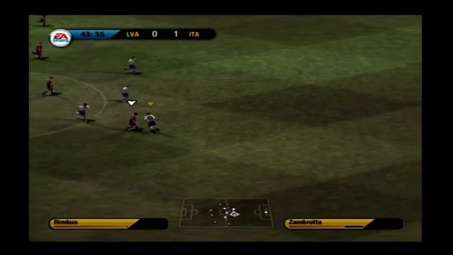 FIFA World Cup 2006 Playthrough - European Qualification Part 1: Vs Latvia (H) смотреть онлайн