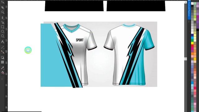 Make A Sports Jersey Design In Coreldraw 2020 смотреть онлайн