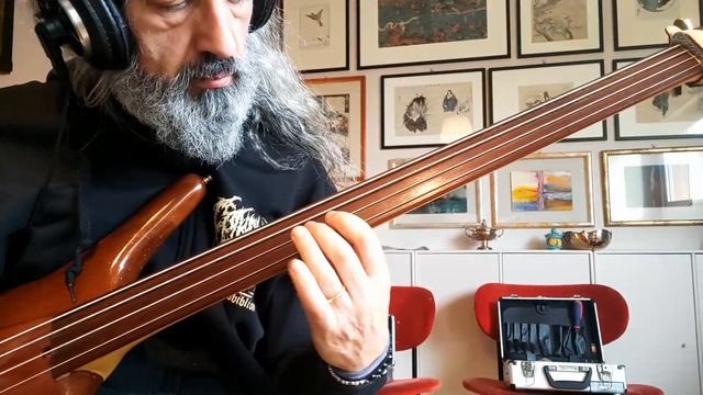 Slumber with Zoom B3n Bass Pedal, Chorus with Fretless bass. смотреть онлайн