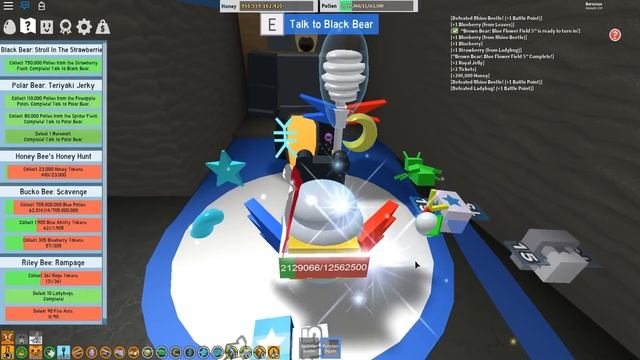 выполнила 5 000 квестов! получила топ рюкзак в симуляторе пчеловода bee swarm simulator roblox смотреть онлайн