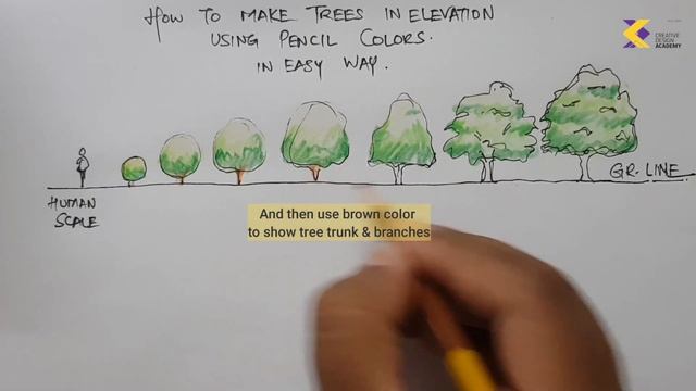 How to draw like an Architect | Trees, Shrubs, Grass , Lawn in color смотреть онлайн