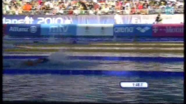 Swimming EC 2010, Budapest: Women's 400 m individual medley - final смотреть онлайн
