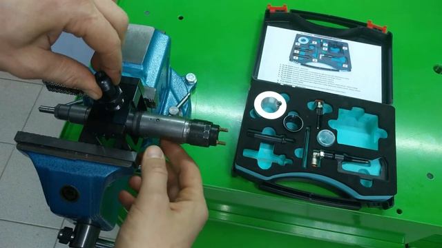 DL-CR 50013. часть 1. Адаптер для проверки всех грузовых форсунок COMMON RAIL. Часть 1 смотреть онлайн